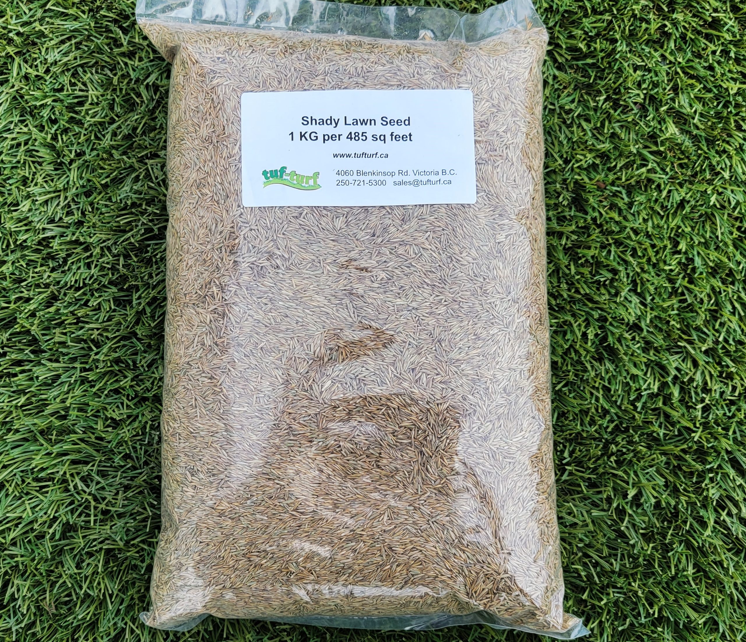 Shady Lawn Seed from tufturf Victoria BC