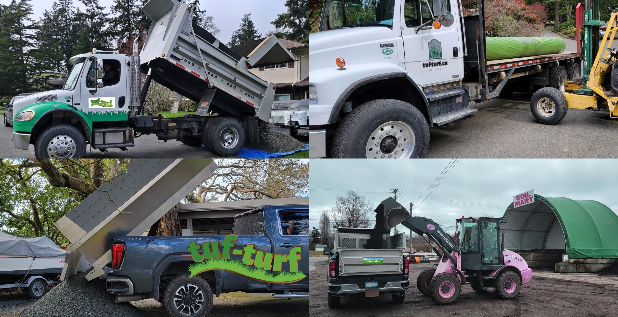 tufturf delivery services available in Victoria BC