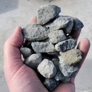 One Inch Clear Crush Drain Rock from tuf-turf in Saanich BC