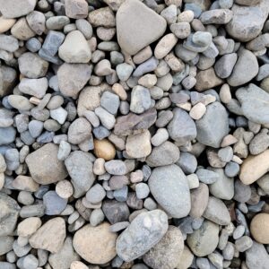 river rock from tuf-turf also called cobblestones